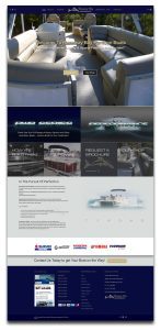 Runaway Bay Pontoon Boats Website deigned & built by GNT Graphic Services Web Design Australia