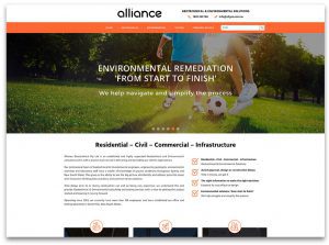 Alliance Geotechnical Website deigned & built by GNT Graphic Services
